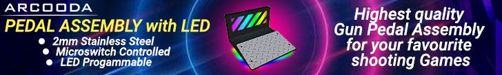 Foot Pedal Assembly with LED