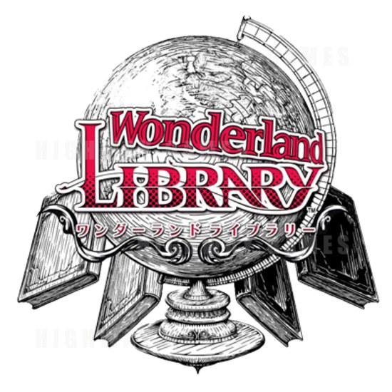 Sega Launched Wonderland LIBRARY on April 21 - Wonderland LIBRARY Logo - Wonderland Wars Arcade Machine