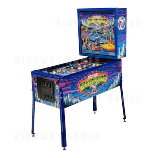 Stern and Pabst Brewing Co. Debut Can Crusher Pinball Machine - The Pabst Can Crusher Pinball Machine by Stern and Pabst Brewing Co.