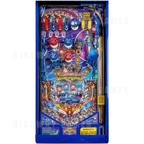 Stern and Pabst Brewing Co. Debut Can Crusher Pinball Machine - The Pabst Can Crusher Pinball Machine Playfield by Stern and Pabst Brewing Co.
