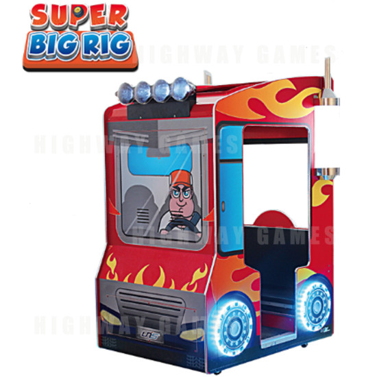 UNIS Releases New Kiddie Game: Super Big Rig - Super Big Rig Arcade Machine UNIS - 1