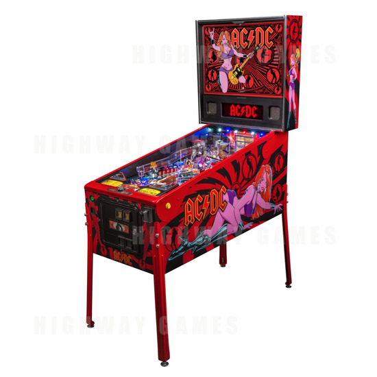 Stern Announces AC/DC Premium LUCI Pinball Model Now Available! - Cabinet