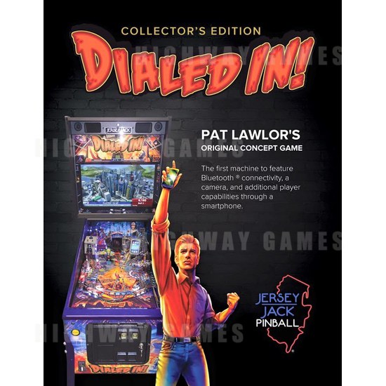 Jersey Jack Pinball & Pat Lawlor Reveal Original Dialed In Pinball Machine! - Dialed In Pinball Machine by Jersey Jack & Pat Lawlor - 2
