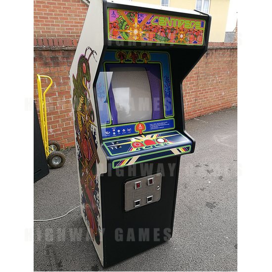 Atari Centipede arcade machine restoration - The Atari Centipede after. Picture: The Arcade Blogger - 1