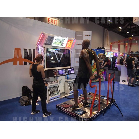 Andamiro turns up the heat with Pump It Up Prime 2 - PRIME 2 in action at 2016 IAAPA. Picture: Andamiro - 1