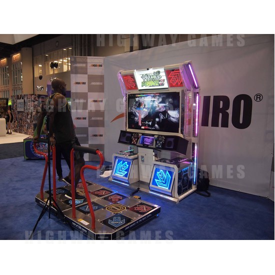 Andamiro turns up the heat with Pump It Up Prime 2 - PRIME 2 in action at 2016 IAAPA. Picture: Andamiro - 2