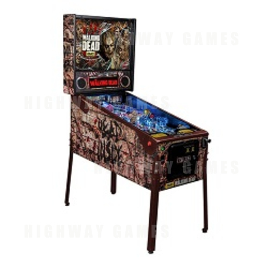 Stern Releases The Walking Dead Pro and Limited Edition Pinball Machines - Limited Edition Cabinet