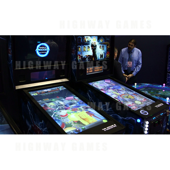 Arcooda release more details about Arcooda Pinball Arcade - The Pinball Arcade Steam edition against the prototype Arcooda Pinball Arcade at 2016 IAAPA. Picture: Arcooda.