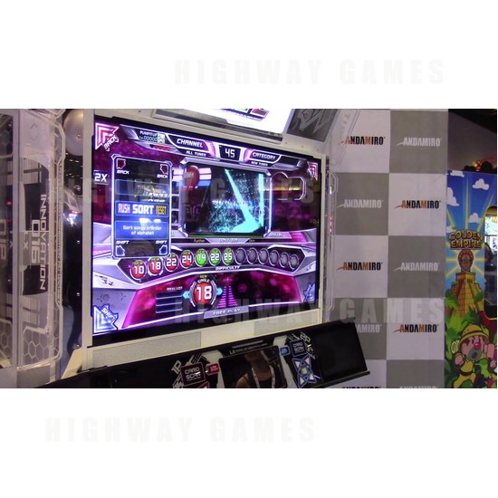 Andamiro’s Pump It Up Prime 2 due to ship from January 9 - Pump It Up Prime 2 - LX cabinet - at 2016 IAAPA