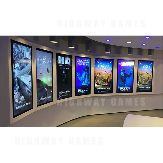 IMAX opens virtual reality arcade, five more to come - Lobby of the LA IMAX VR Experience Centre