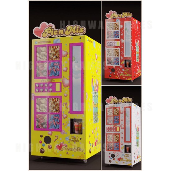 Candy coloured PICnMIX cabinets in time for Easter - Intento Solutions has launched three new PICnMIX cabinets