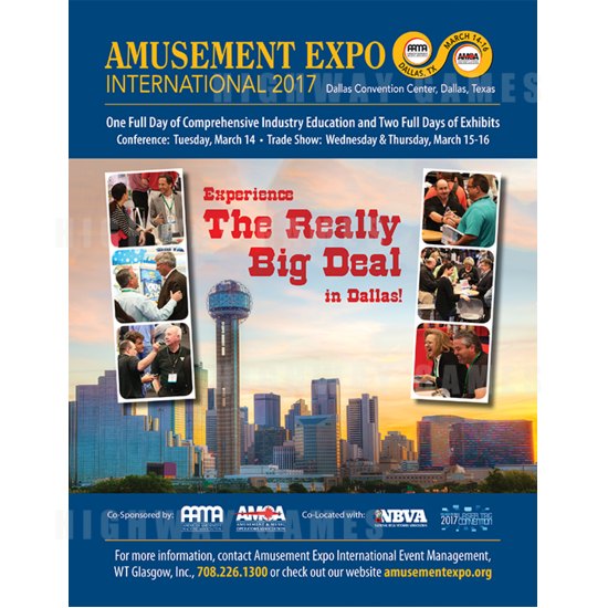 Amusement Expo International winds down in Dallas - Poster