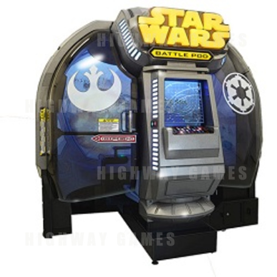 Bandai Namco Exhibiting Star Wars and Lost Land Adventure Games at IAAPA - Star Wars Battle Pod Arcade Machine