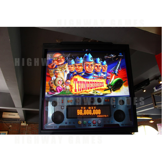 Thunderbirds Pinball Machine is GO! - Thunderbirds Pinball Headbox
