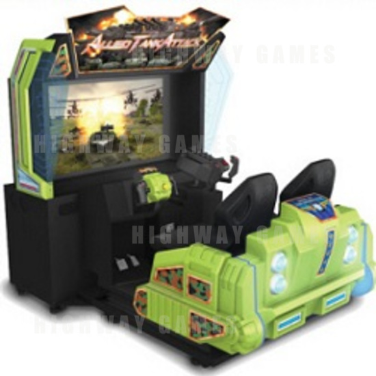 IAAPA 2014 Product Line Up for UNIS, Sega, Holovis, Simuline, LAI Games, and more! - IAAPA 2014 - Allied Tank Attack by Barron Games