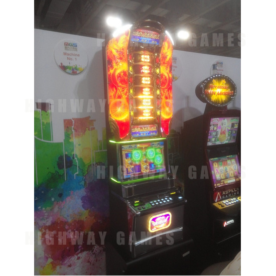 Macao Gaming Show (MGS) 2014 WrapUp - Konami Dragon Slot Machine
