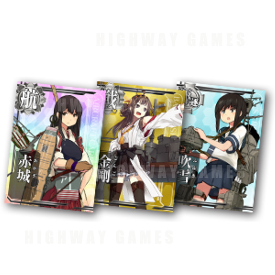 Sega to Bring Kantai Collection to Gamers with KanColle Arcade - KanColle Arcade Cards by Sega
