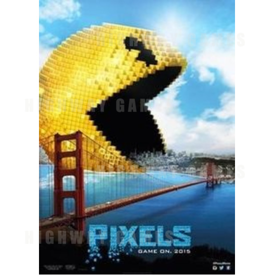 PIXELS Movie Divides Arcade Community - PIXELS Movie - Pacman