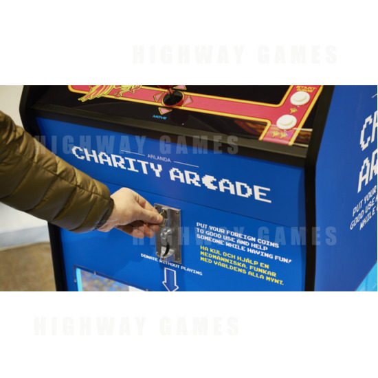 Swedish Airports Transform Red Cross Charity Boxes Into Classic Arcade Machines - Swedavia and Red Cross Charity Arcade Machines - 2