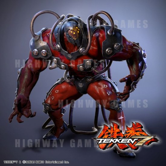 Tekken 7 Officially Reveals New Character Gigas; Possible Cancellation of US Madcatz Events - Gigas from Tekken 7 Arcade Machine