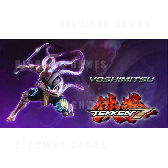 Yoshimitsu New Tekken 7 Character Design Revealed - Yoshimitsu - Tekken 7 Arcade Machine - 1