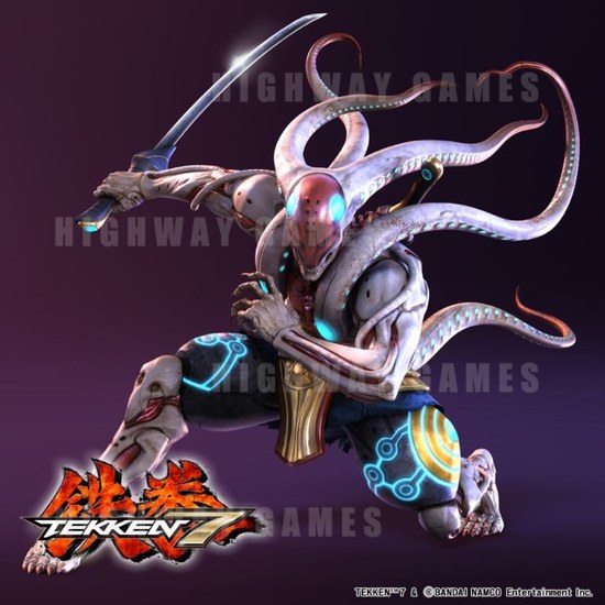 Yoshimitsu New Tekken 7 Character Design Revealed - Yoshimitsu - Tekken 7 Arcade Machine - 2