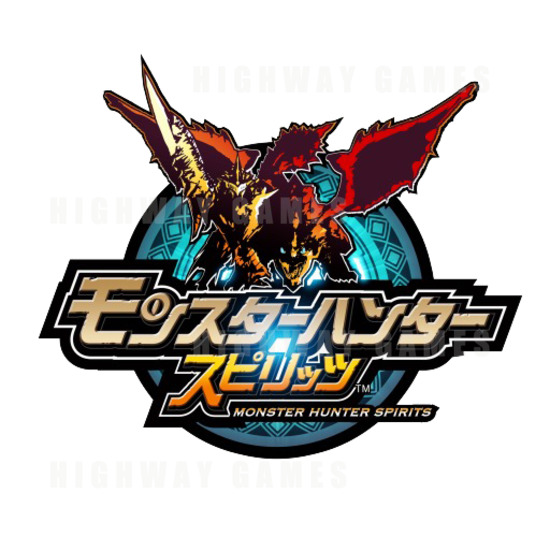 Capcom Releasing Monster Hunter Spirits Arcade Machine In Japan On June 25 - Monster Hunter Spirits Arcade Machine Logo