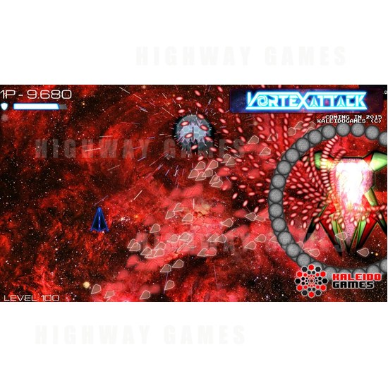 Vortex Attack Combines Coin-Op Arcade with Steam PC Gaming - Vortex Attack Arcade Machine Screenshot - 2