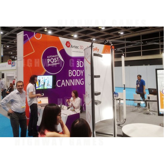 IAAPA Asian Attractions Expo 2015 Trade Show Wrap-Up - 3D Body Scanning Booth at AAE 2015