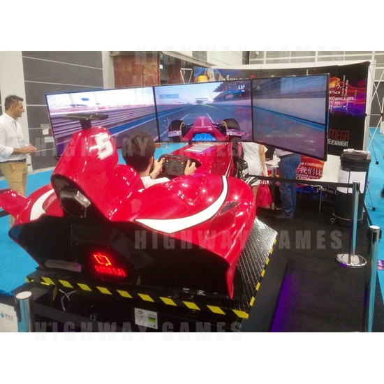 IAAPA Asian Attractions Expo 2015 Trade Show Wrap-Up - Racing Simulation Machine at AAE 2015