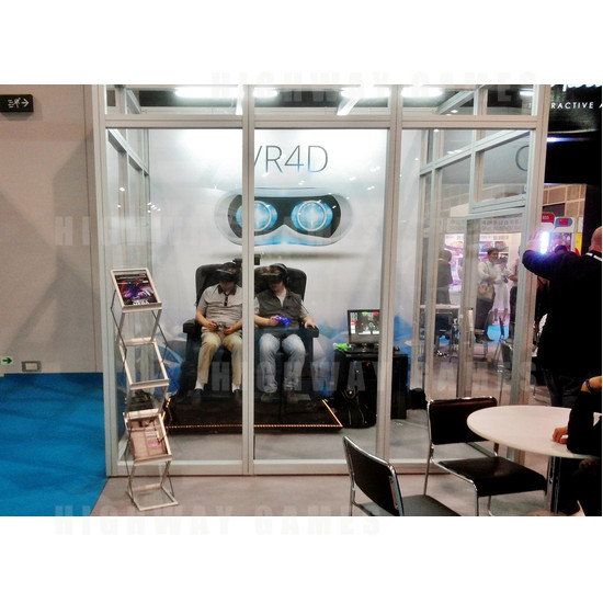IAAPA Asian Attractions Expo 2015 Trade Show Wrap-Up - VR 4D Lounge at AAE 2015
