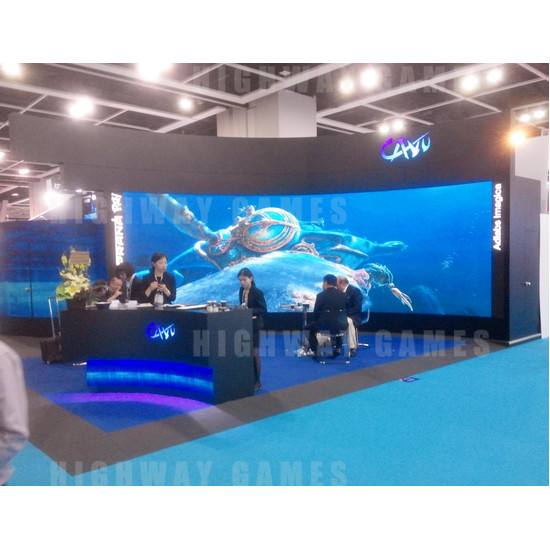 IAAPA Asian Attractions Expo 2015 Trade Show Wrap-Up - Cavo Theatre Screens at AAE 2015