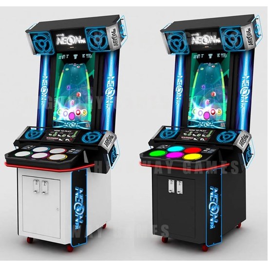 Unit-E Announced New Neon FM Models For Asian Market - Neon FM Arcade Machine for Asian Market