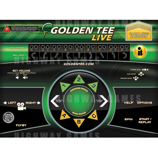 Golden Tee 2016 Shipping on September 28 - Golden Tee 2016 New Control Panel & Menu