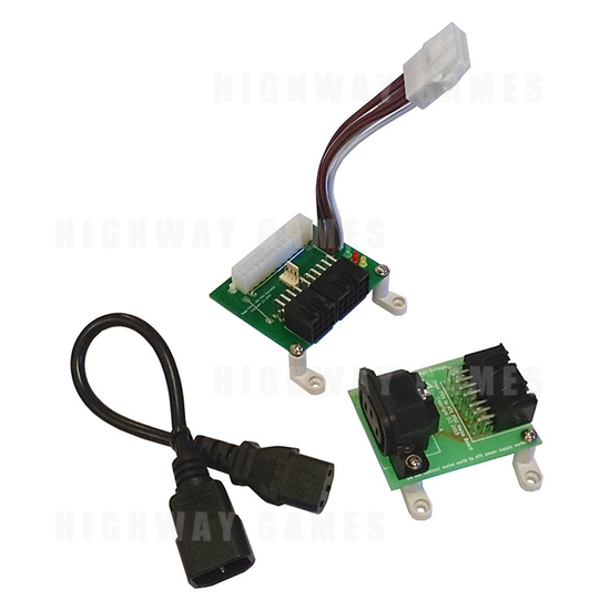 Sega to ATX Power Supply Adapter Kit Sold Exclusively by Highway Entertainment and Arcade Spare Parts - Sega to ATX Power Supply Adapter Kit - 1