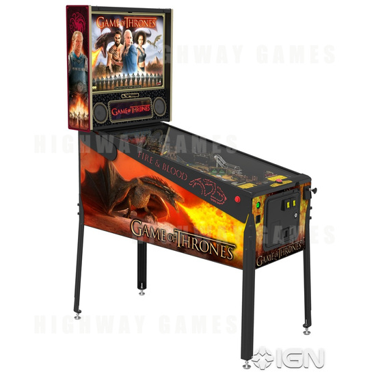 Stern Shipping Game of Thrones Pro Pinball Machine Soon - Game of Thrones Limited Edition Pinball Machine - 2