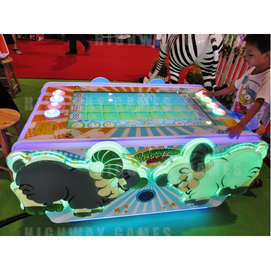 GTI China Wrap Up - BAOHUI Exhibited Namco Licensed Pac-Man Feast - Barnyard Bash Arcade Machine at GTI Asia China Expo 2015 - 1