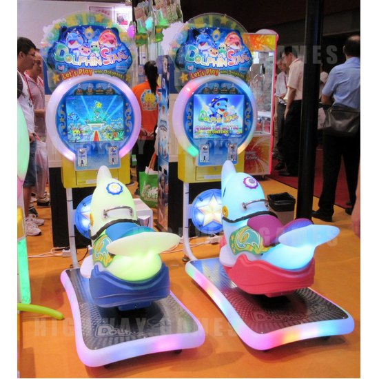 GTI China Wrap Up - BAOHUI Exhibited Namco Licensed Pac-Man Feast - Dolphin Star Arcade Machine at GTI Asia China Expo 2015 - 1