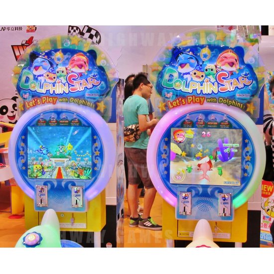 GTI China Wrap Up - BAOHUI Exhibited Namco Licensed Pac-Man Feast - Dolphin Star Arcade Machine at GTI Asia China Expo 2015 - 2