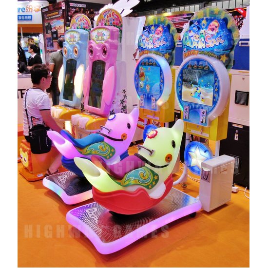 GTI China Wrap Up - BAOHUI Exhibited Namco Licensed Pac-Man Feast - Dolphin Star Arcade Machine at GTI Asia China Expo 2015 - 3