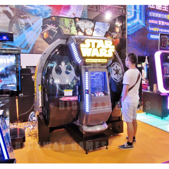 GTI China Wrap Up - BAOHUI Exhibited Namco Licensed Pac-Man Feast - Star Wars Battle Pod at GTI Asia China Expo 2015