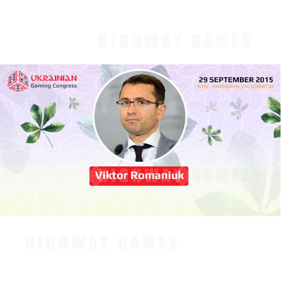 Deputy Viktor Romaniuk Presenting At The Ukrainian Gaming Congress 2015 - Deputy Viktor Romaniuk Presenting At The Ukrainian Gaming Congress 2015