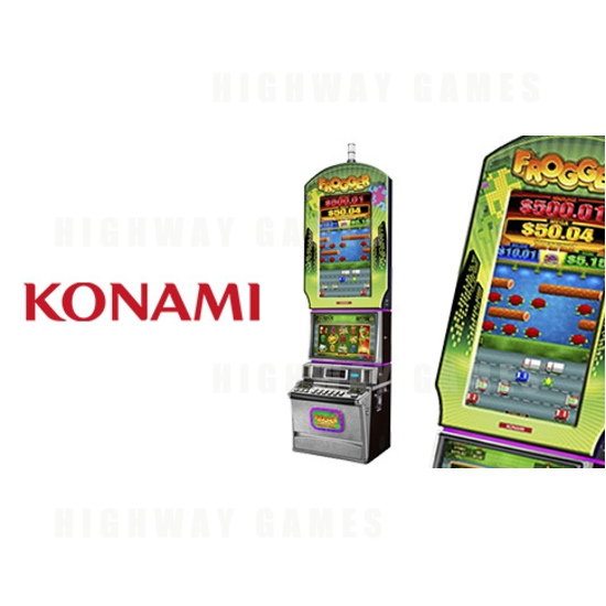 G2E Las Vegas Strong Focus on Skill-Based & Arcade Slot Machines - konami frogger slot machine.jpg