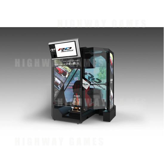 New Product Releases - Real Drive; MotoGP; Gunslinger Stratos 3; And More! - Real Drive Cabinet - Bandai Namco Entertainment - 1
