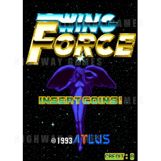 Wing Force - Long Lost Atlus Arcade Game Found - wing force atlus arcade game screenshot.png