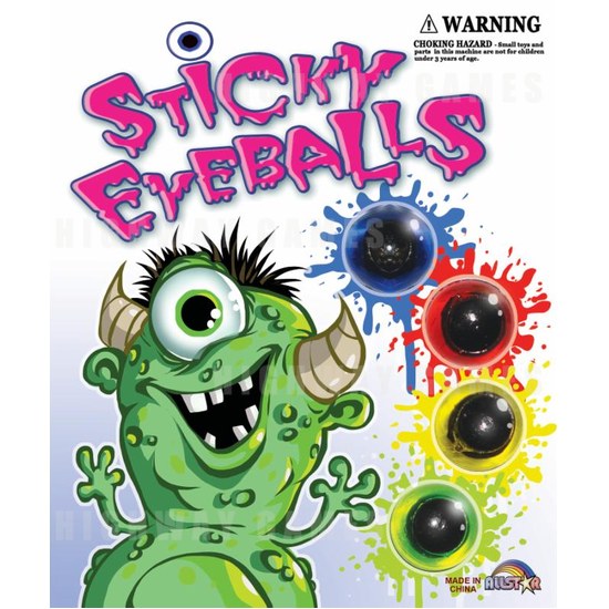 Allstar Vending Bringing New Products to Amusement Expo - Sticky Eyeballs from Allstar Vending at Amusement Expo