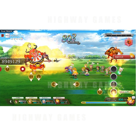 Square Enix Opened Official Teaser Website For Theatrhythm Final Fantasy All Star Carnival Arcade Machine - Theatrhythm Final Fantasy All-Star Carnival Arcade Machine Screenshot - 1