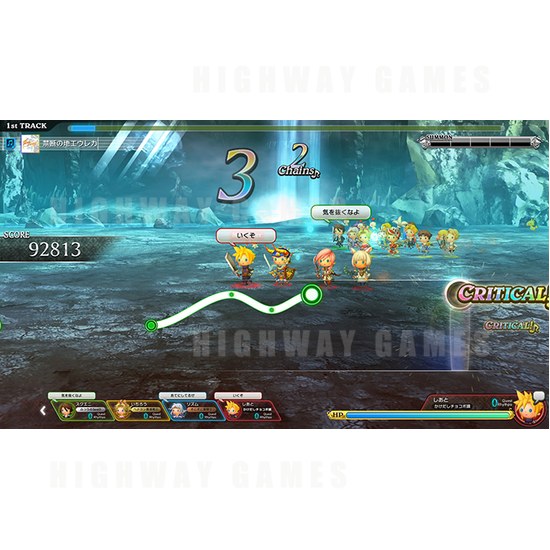 Square Enix Opened Official Teaser Website For Theatrhythm Final Fantasy All Star Carnival Arcade Machine - Theatrhythm Final Fantasy All-Star Carnival Arcade Machine Screenshot - 2