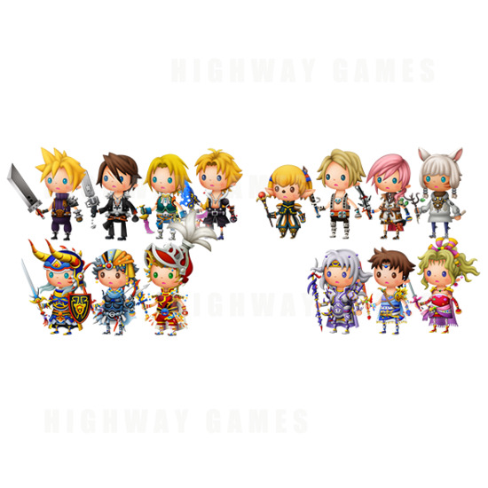Square Enix Opened Official Teaser Website For Theatrhythm Final Fantasy All Star Carnival Arcade Machine - Theatrhythm Final Fantasy All-Star Carnival Arcade Machine Screenshot - 4