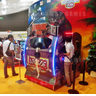 IAAPA Asian Attractions Expo 2015 Trade Show Wrap-Up - Jurassic Park by Raw Thrills at Namco Booth at AAE 2015